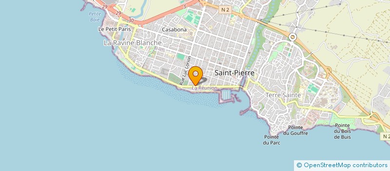 localisation de l'entreprise PATISSERIE YSLA  SAINT PIERRE