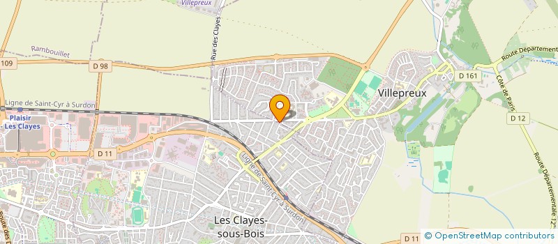 localisation de l'entreprise PATISSERIES ET COMPAGNIES  BOIS-D'ARCY