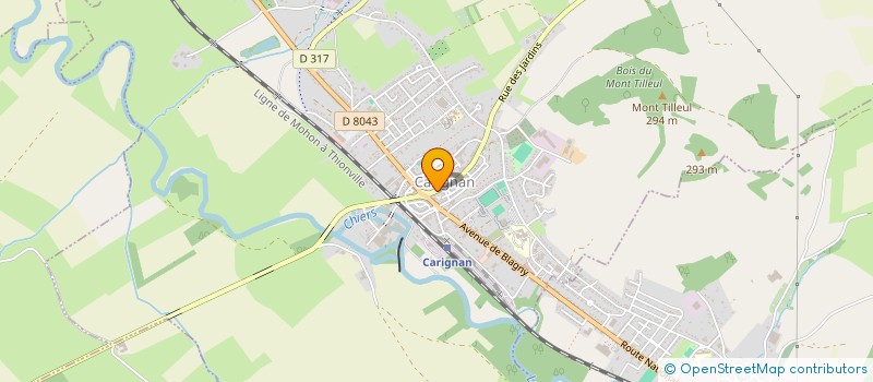 localisation de l'entreprise PATISSIER MAXENCE à CARIGNAN