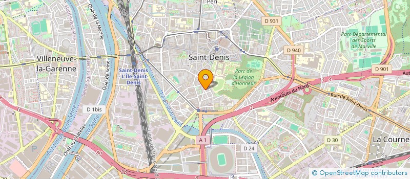 localisation de l'entreprise PATJER  SAINT-DENIS