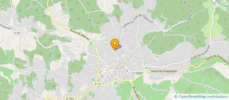 localisation de l'entreprise PATJERO  LORGUES