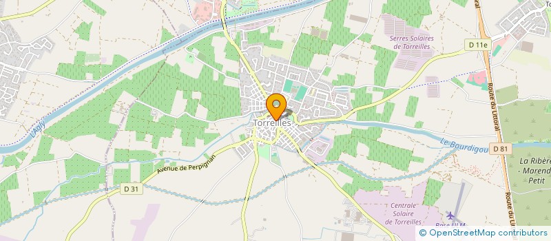 localisation de l'entreprise PATLUC  TORREILLES