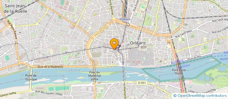 localisation de l'entreprise PATMALO EURL à ORLEANS