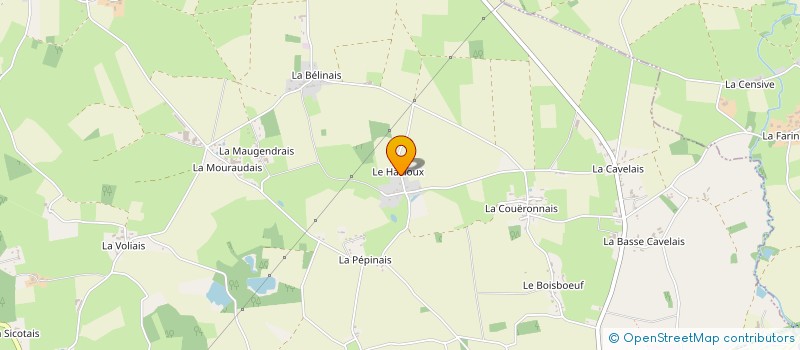 localisation de l'entreprise PATMALOU  BOUVRON