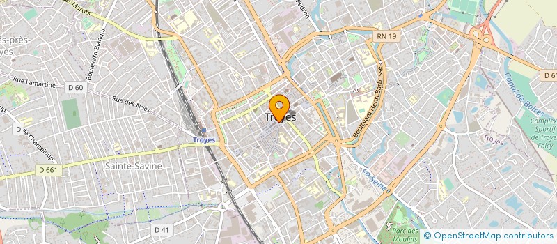 localisation de l'entreprise PATMAN  TROYES