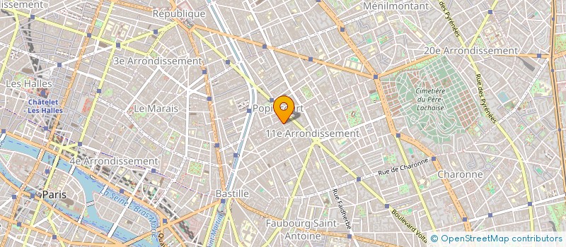 localisation de l'entreprise PATMAR  PARIS