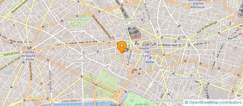 localisation de l'entreprise PATMOS  PARIS