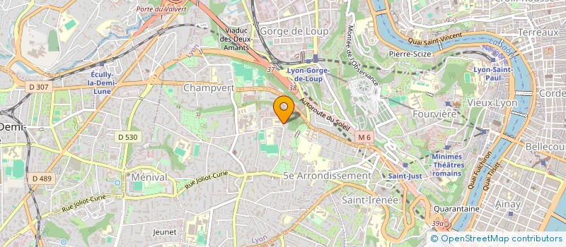 localisation de l'entreprise PATOI  LYON