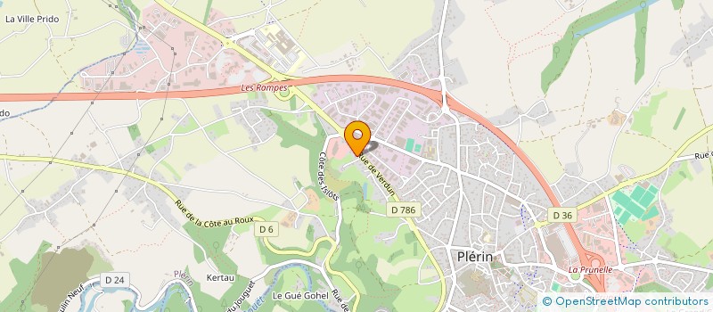 localisation de l'entreprise PATOIKOS  PLERIN