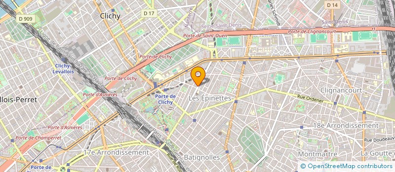 localisation de l'entreprise PATOLE THOMAS ET LI YUN  PARIS