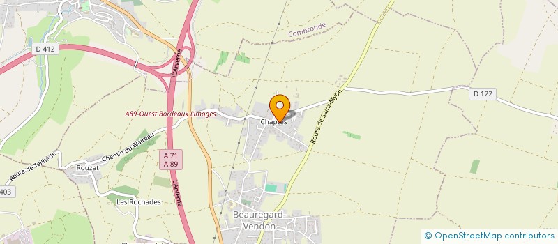 localisation de l'entreprise PATOM à BEAUREGARD-VENDON