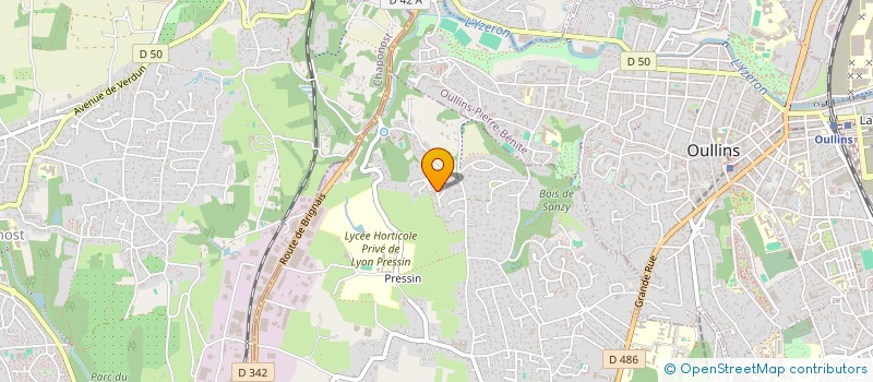 localisation de l'entreprise PATOM  SAINT-GENIS-LAVAL