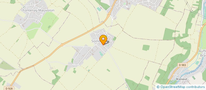 localisation de l'entreprise PATOME  SOINDRES