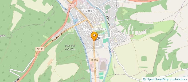 localisation de l'entreprise PATON à LIGNY-EN-BARROIS
