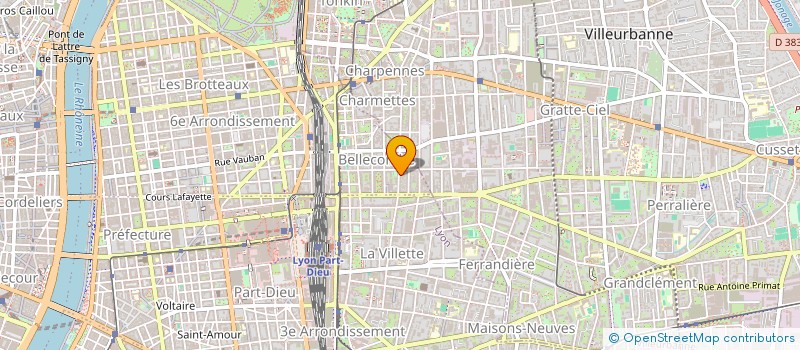 localisation de l'entreprise PATON CONSULTING à LYON