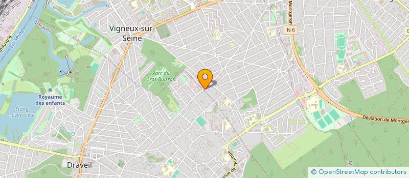 localisation de l'entreprise PATOR II à VIGNEUX-SUR-SEINE
