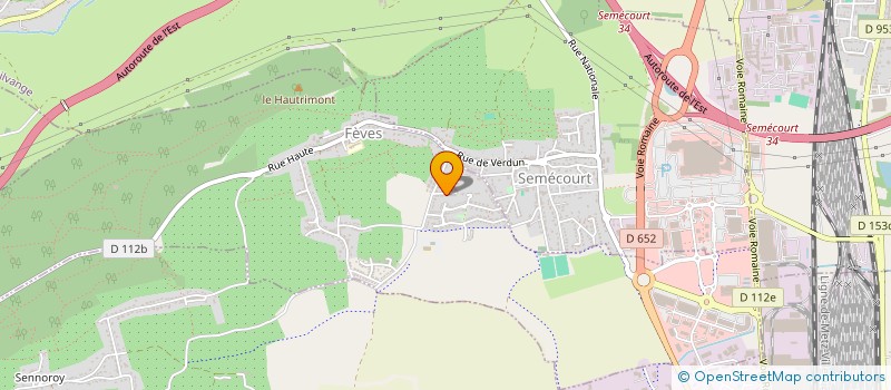 localisation de l'entreprise PATORANGE  FEVES