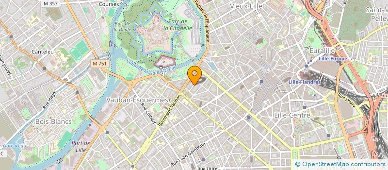 localisation de l'entreprise PATOU 93 à LILLE