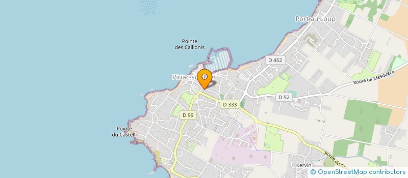 localisation de l'entreprise PATOU PLURIELS à PIRIAC-SUR-MER