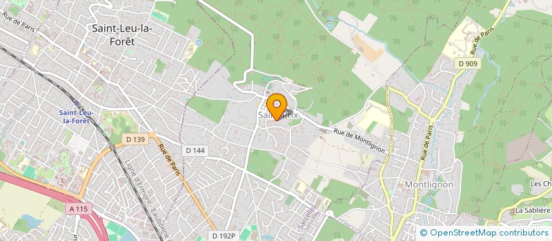 localisation de l'entreprise PATOUDAN  SOISY-SOUS-MONTMORENCY