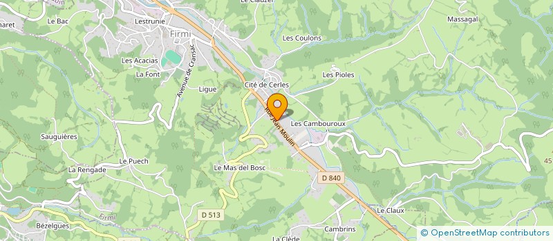 localisation de l'entreprise PATOUILLE à FIRMI