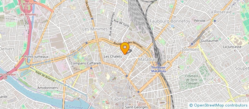 localisation de l'entreprise PATOUNE à TOULOUSE