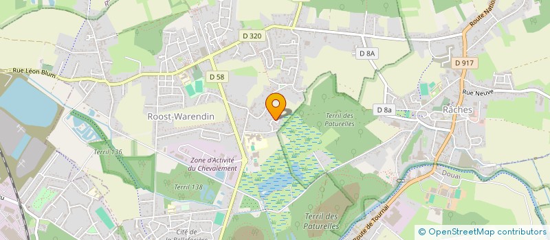 localisation de l'entreprise PATOUT & FILS NORMANDIE  ROOST-WARENDIN