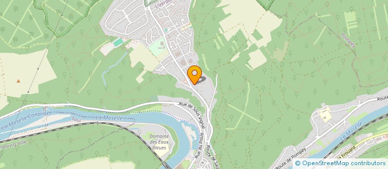 localisation de l'entreprise PATP  LIVERDUN