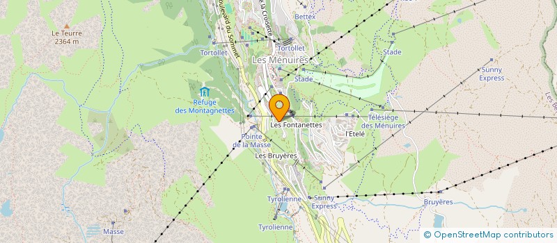 localisation de l'entreprise PATPAS LOCATIONS  LES BELLEVILLE