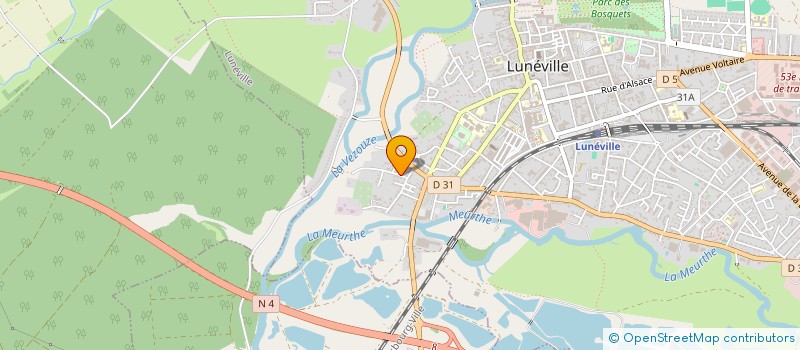 localisation de l'entreprise PATRAHYME  LUNEVILLE