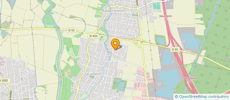 localisation de l'entreprise PATRAL  SAUSHEIM