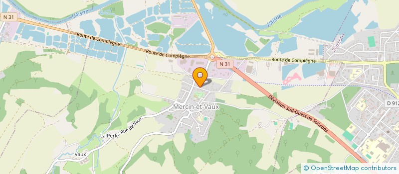 localisation de l'entreprise PATRAO SA à MERCIN-ET-VAUX