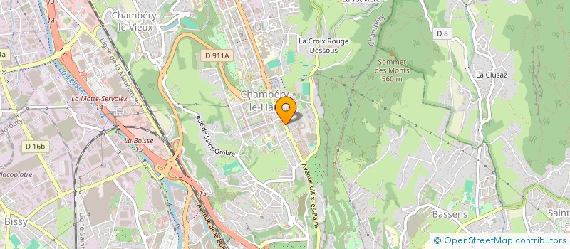 localisation de l'entreprise PATRAS  CHAMBERY