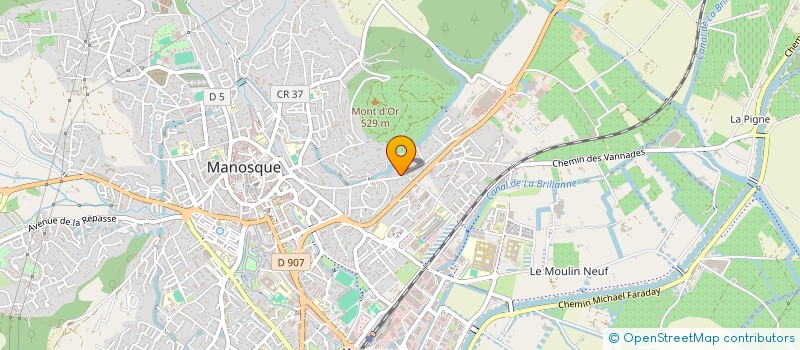 localisation de l'entreprise PATRAY à MANOSQUE