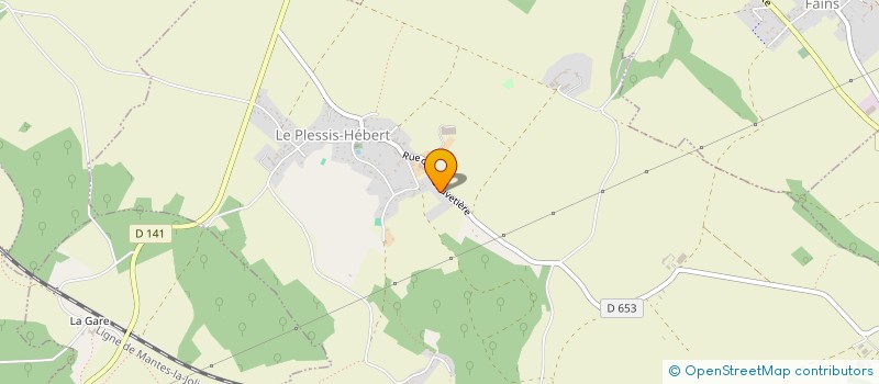 localisation de l'entreprise PATREM  LE PLESSIS-HEBERT