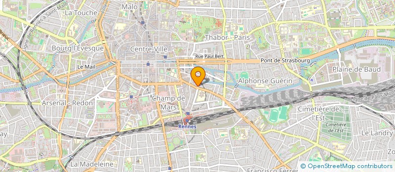 localisation de l'entreprise PATRI ASSUR  RENNES