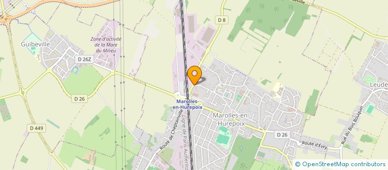 localisation de l'entreprise PATRI BOIS à MAROLLES-EN-HUREPOIX
