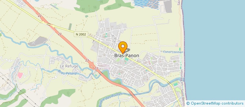 localisation de l'entreprise PATRI IMPORT  BRAS-PANON