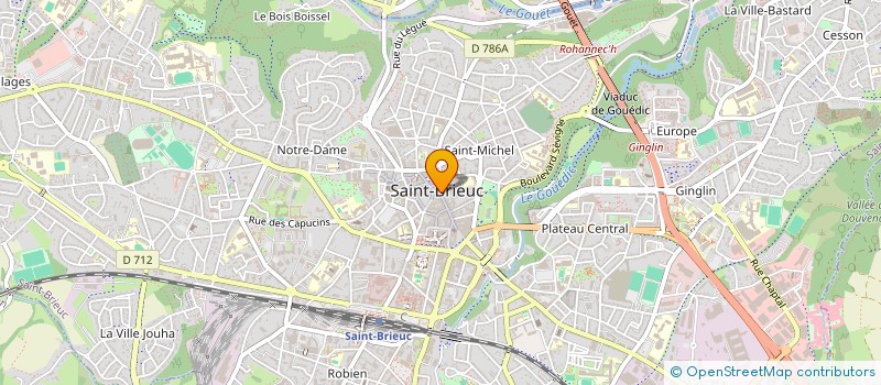 localisation de l'entreprise PATRI-MORLAIX à SAINT-BRIEUC