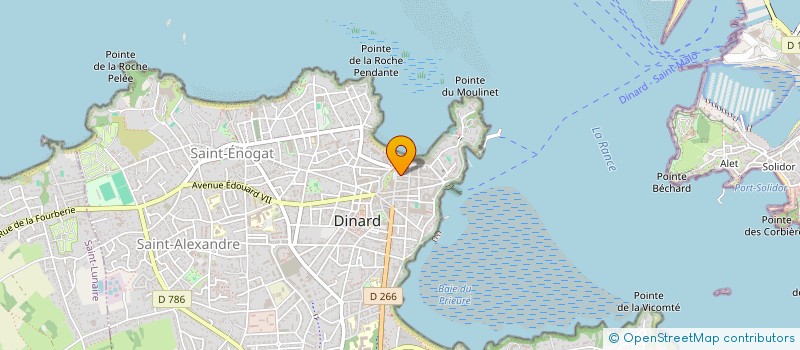 localisation de l'entreprise PATRI-SAINTLOUIS  DINARD