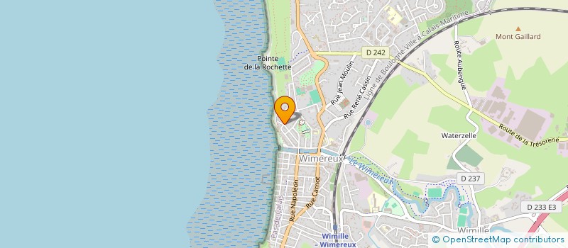 localisation de l'entreprise PATRIA  WIMEREUX