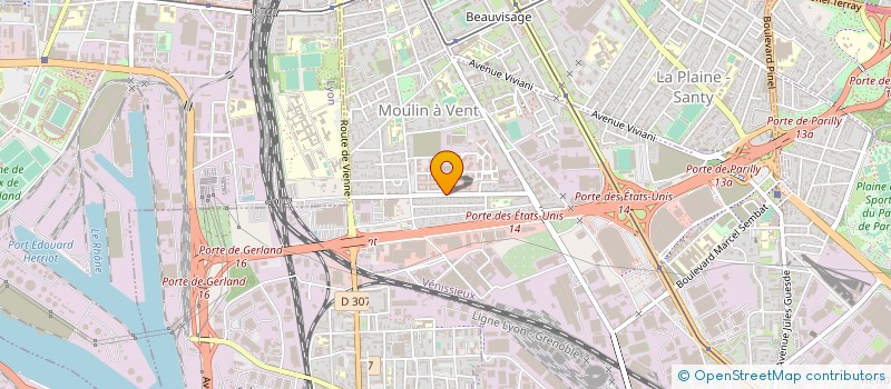 localisation de l'entreprise PATRIARCA MAINTENANCE SERVICE  VENISSIEUX