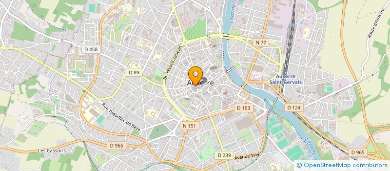 localisation de l'entreprise PATRIARCHE LA BOUTIQUE IMMOBILIERE à AUXERRE