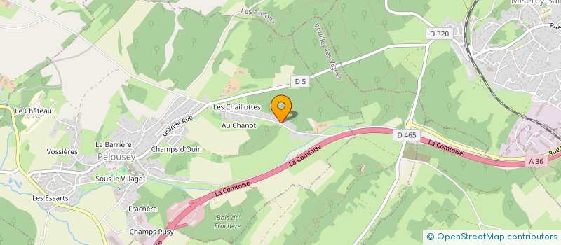 localisation de l'entreprise PATRIARCHY  PELOUSEY