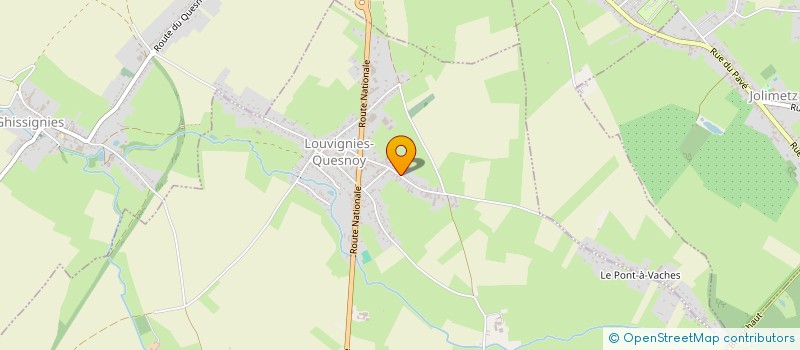 localisation de l'entreprise PATRIBA à LOUVIGNIES-QUESNOY