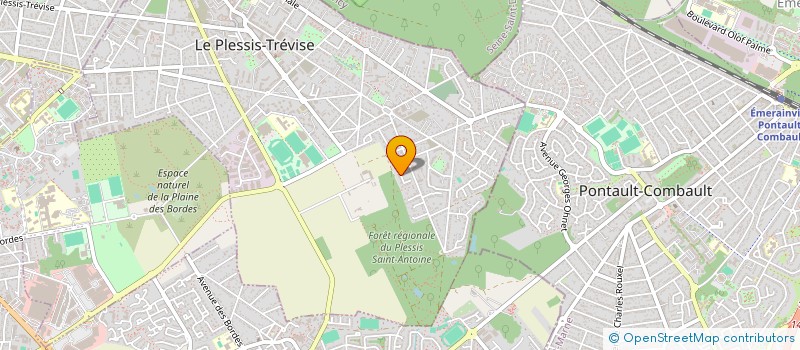 localisation de l'entreprise PATRICARLUX à LE PLESSIS-TREVISE