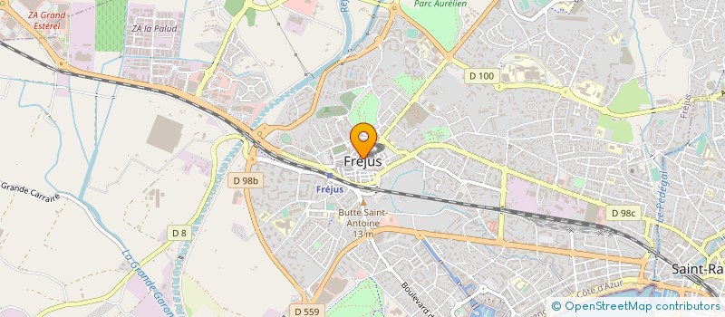 localisation de l'entreprise PATRICAT à FREJUS
