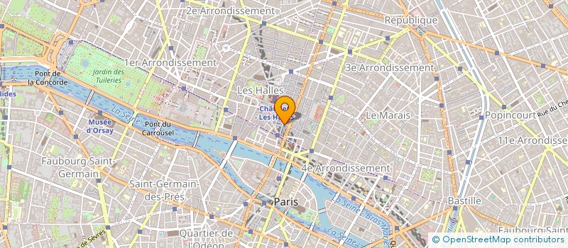 localisation de l'entreprise PATRICE à PARIS