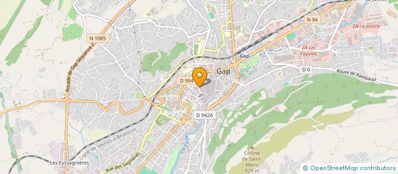 localisation de l'entreprise PATRICE BENOIT IMMOBILIER à GAP