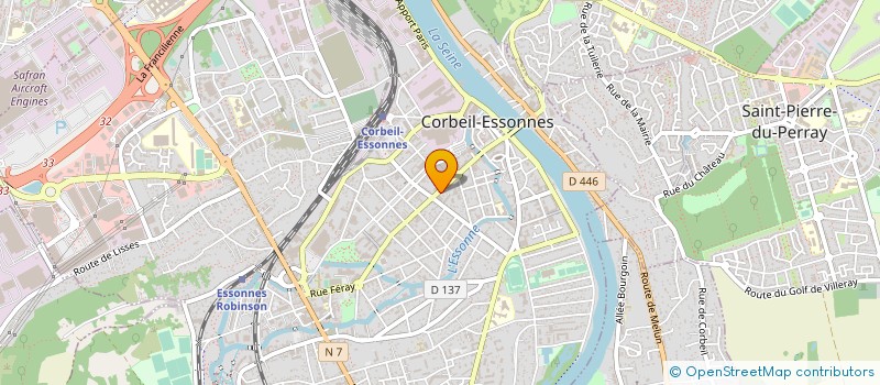 localisation de l'entreprise PATRICE BLANDIN à CORBEIL-ESSONNES